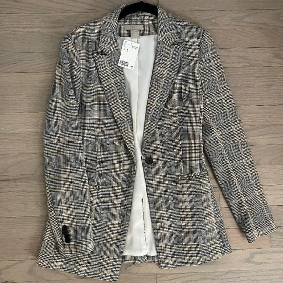Plaid Blazer - Picture 1 of 3